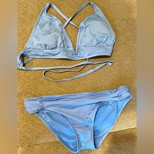 Light blue bikini set